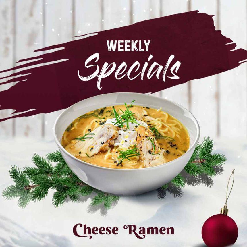 Weekly Special : Cheese Ramen